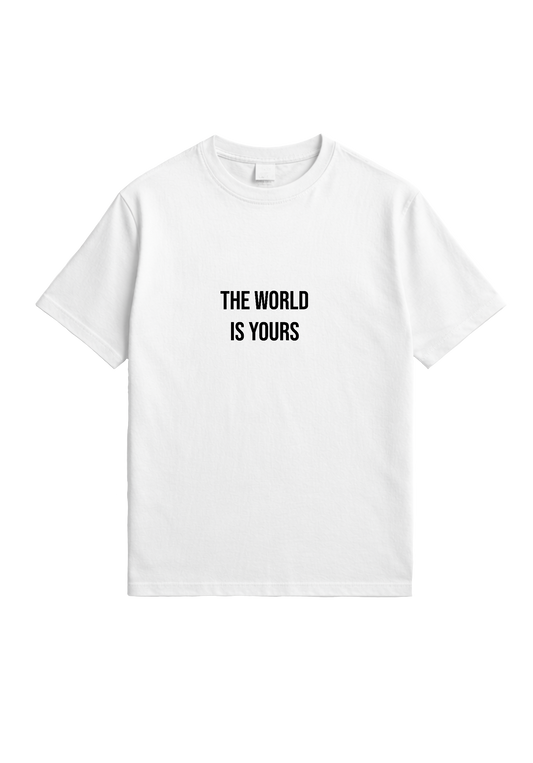 T-SHIRT UNISEXE PALESTINE BLANC