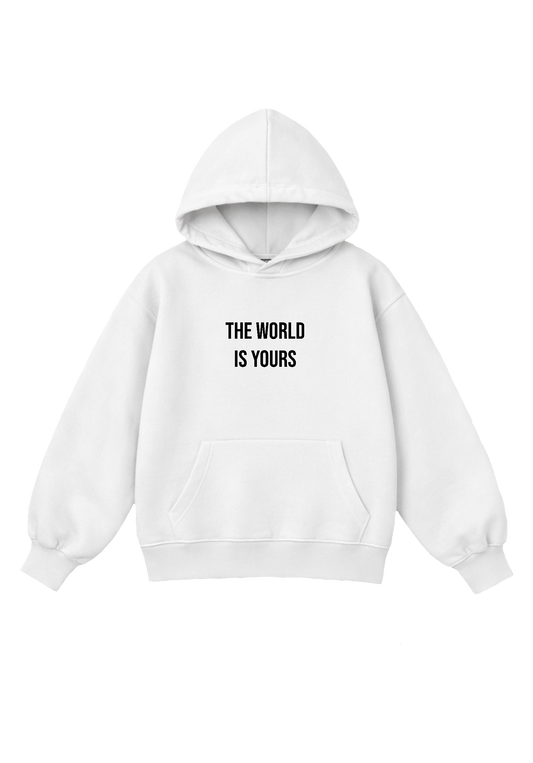 SWEAT UNISEXE PALESTINE BLANC