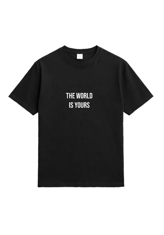 T-SHIRT UNISEXE PALESTINE NOIR